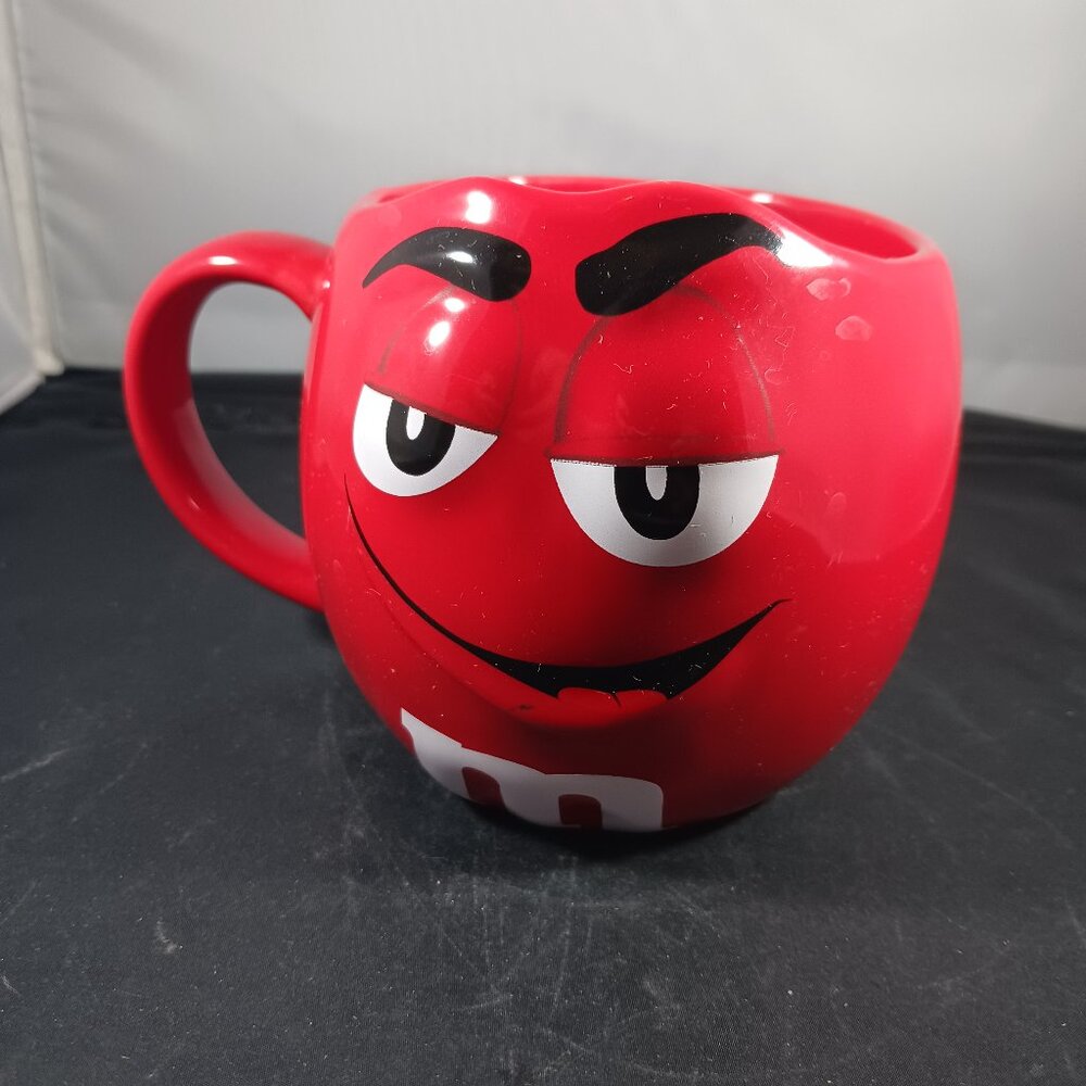 M&M’s World Large Expressions 3D Red Character Mug 2018